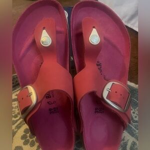 BIRKENSTOCK Gizeh Big Buckle (Fuchsia) 39